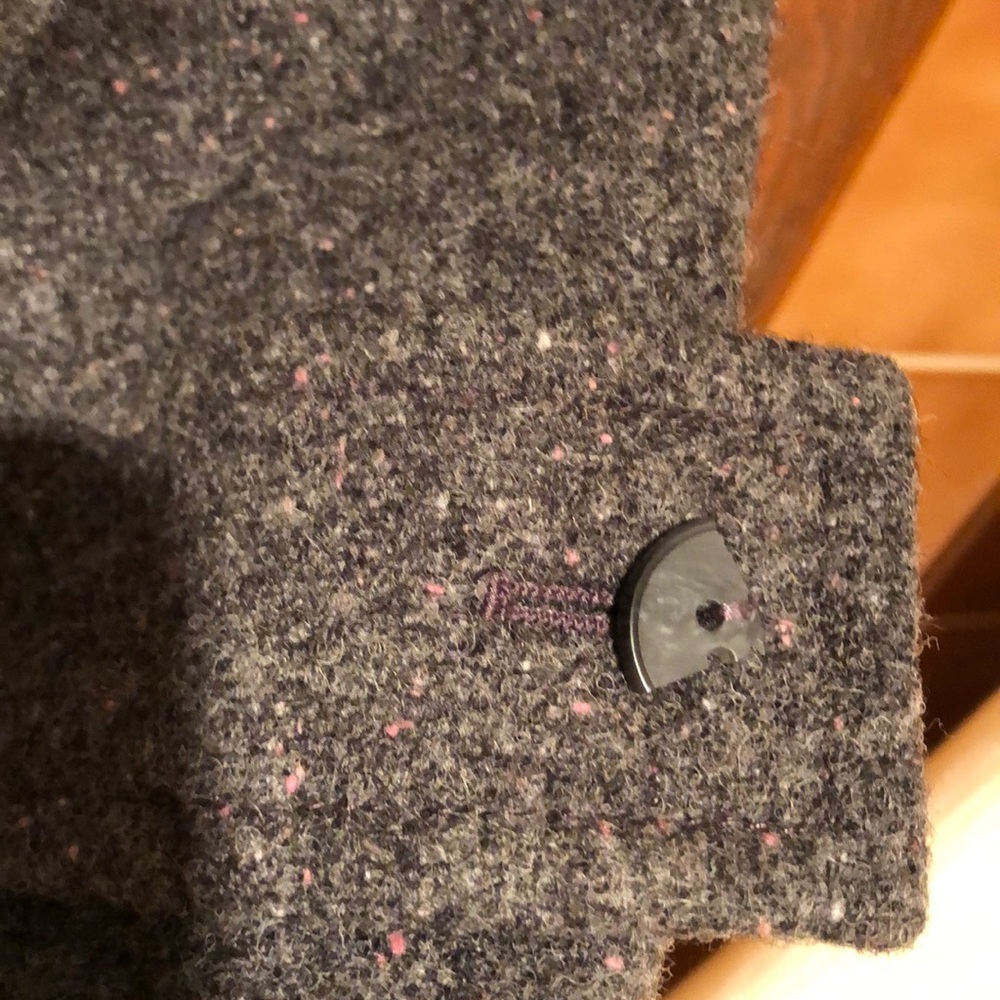 Theory tweed pea coat - Picture 4 of 8